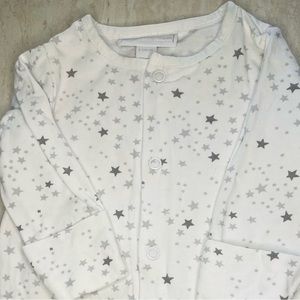 “The little white company” 0-3 M onesie